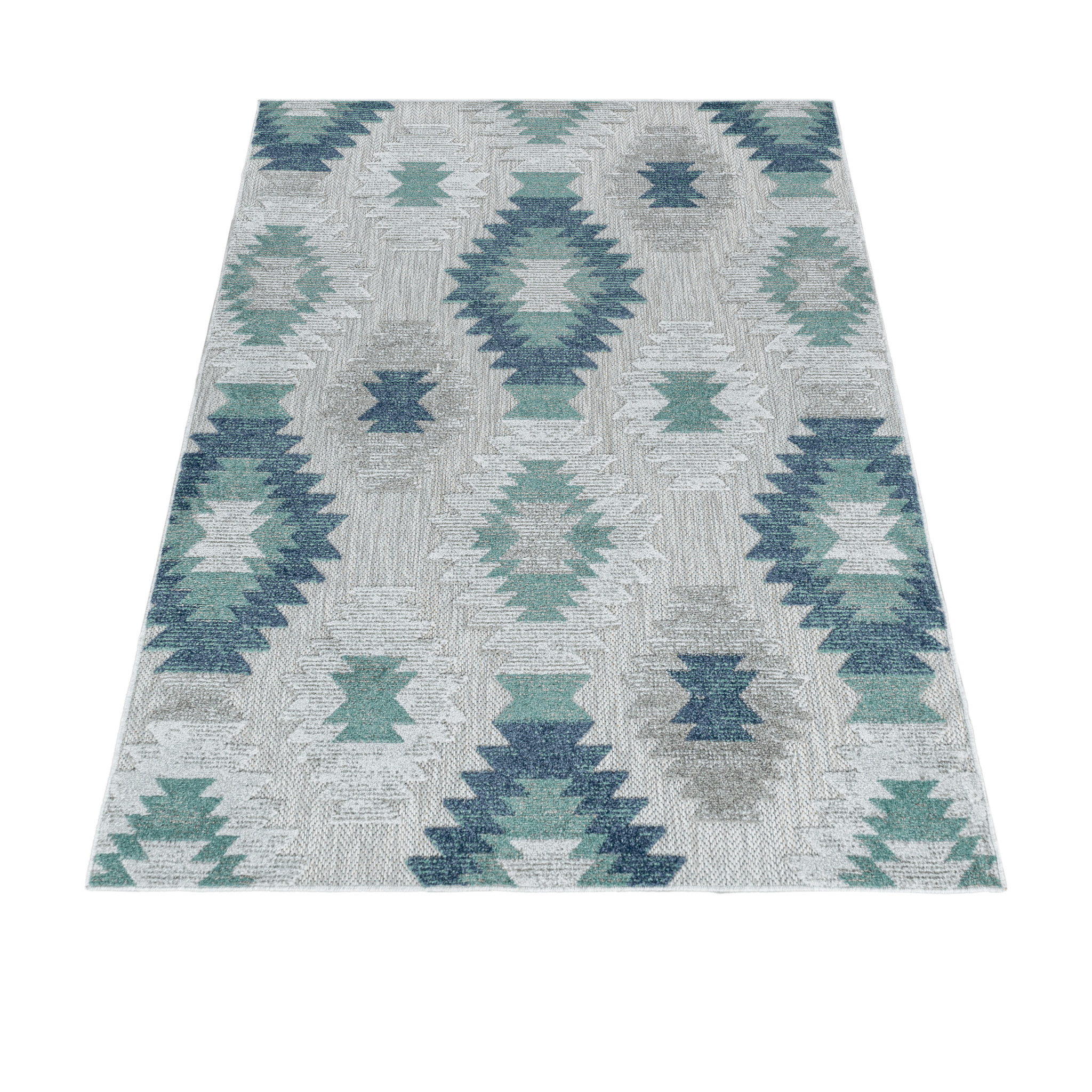 Tapijtenloods Bahama Binnen & Buiten Vloerkleed Laagpolig Blauw