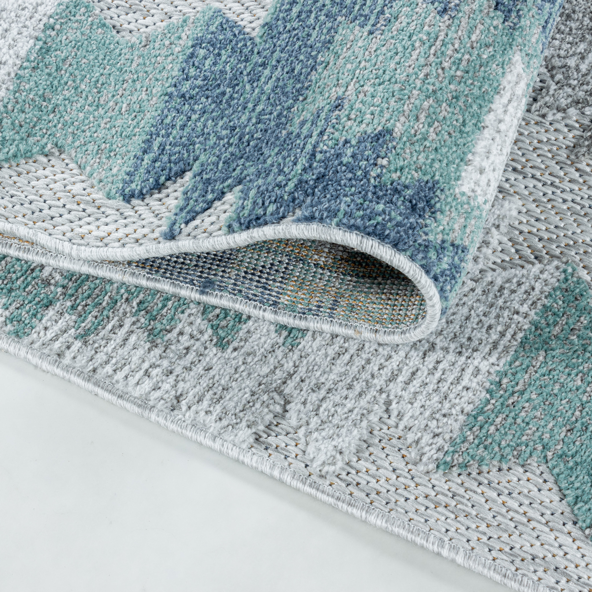 Tapijtenloods Bahama Binnen & Buiten Vloerkleed Laagpolig Blauw