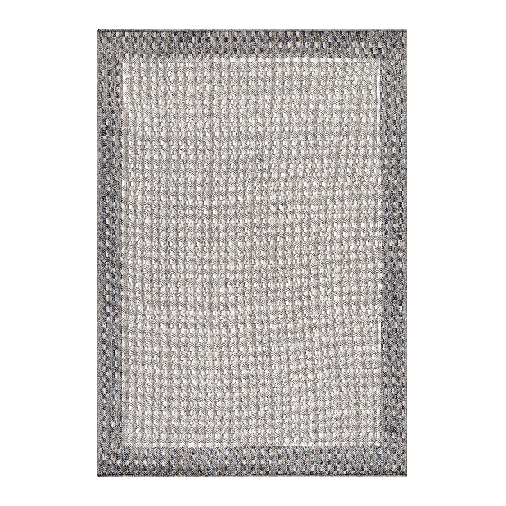 Aruba - Buitenkleed - Weerbestendig Vloerkleed - In & Outdoor - Creme Grijs