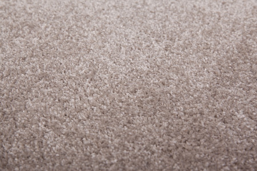 Tapijtenloods Velvet Softtouch Effen Luxe Vloerkleed Laagpolig Beige