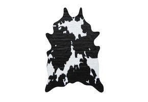 Tapijtenloods Rodeo - Dierenhuid Koe - Anti-slip - Zwart Wit