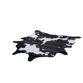 Tapijtenloods Rodeo - Dierenhuid Koe - Anti-slip - Zwart Wit