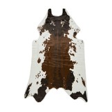 Tapijtenloods Rodeo - Dierenhuid Koe - Anti-slip - Bruin Wit