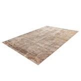 Fashion Club Laagpolig Vloerkleed Beige/Goud