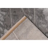 Tapijtenloods Fashion Abstract - Laagpolig Vloerkleed - Design Tapijt - Grijs Zilver