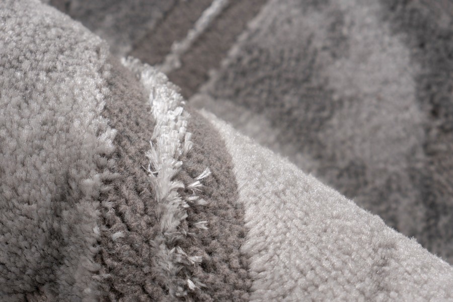 Fashion Club Laagpolig Vloerkleed Beige/Goud