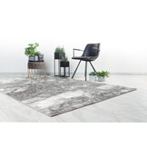 Tapijtenloods Fashion Marmer - Laagpolig Vloerkleed - Design Tapijt - Grijs Zilver
