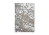 Tapijtenloods Fashion Marmer - Laagpolig Vloerkleed - Design Tapijt - Grijs Goud
