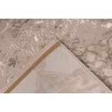 Tapijtenloods Fashion Marmer - Laagpolig Vloerkleed - Design Tapijt - Beige