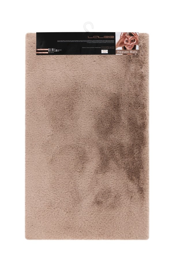 Tapijtenloods Heaven Vacht - Badmat Fluffy - Hoogpolig - Soft Touch Effen - Taupe