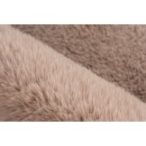 Tapijtenloods Heaven Vacht - Badmat Fluffy - Hoogpolig - Soft Touch Effen - Taupe