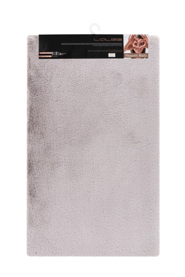 Tapijtenloods Heaven Vacht Badmat Hoogpolig Soft Touch Zilver