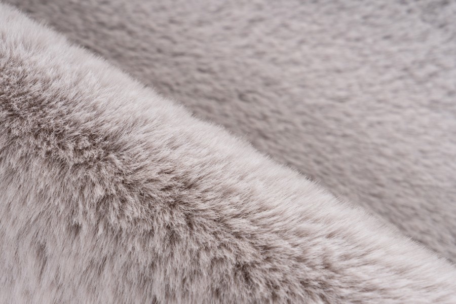 Tapijtenloods Heaven Vacht Badmat Hoogpolig Soft Touch Zilver