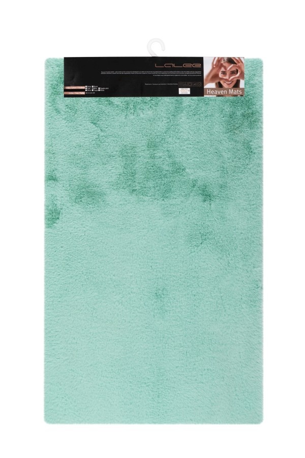 Tapijtenloods Heaven Vacht Badmat Hoogpolig Soft Touch Mint Groen