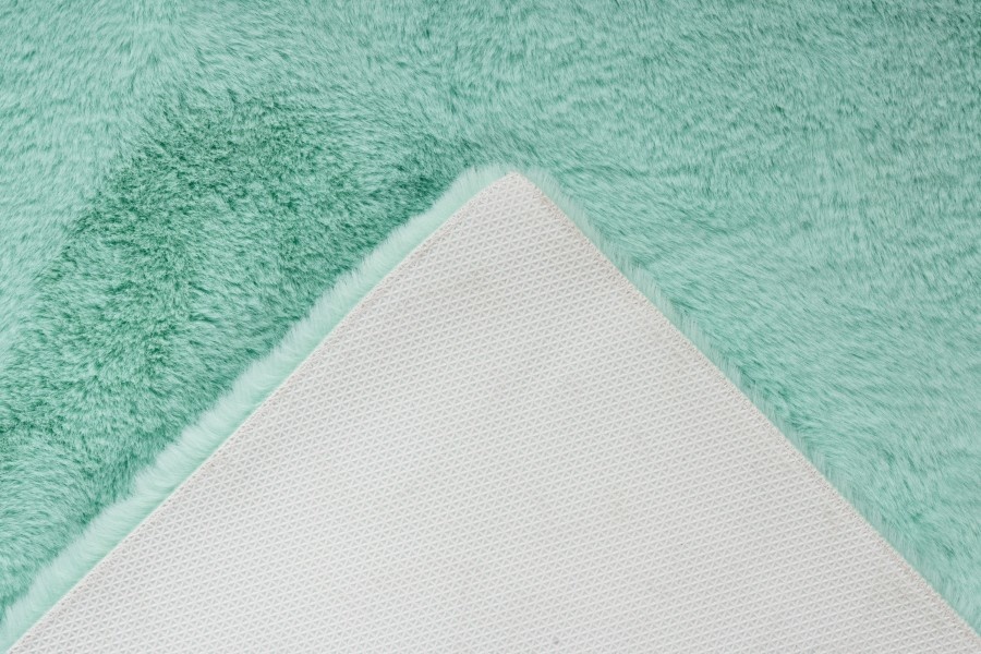 Tapijtenloods Heaven Vacht Badmat Hoogpolig Soft Touch Mint Groen