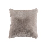 Heaven Fluffy Kussen – Luxe Hoogpolig Sierkussen - Taupe