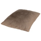 Heaven Fluffy Kussen – Luxe Hoogpolig Sierkussen - Taupe