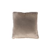 Heaven Fluffy Kussen – Luxe Hoogpolig Sierkussen - Taupe