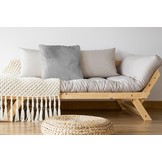 Tapijtenloods Heaven Vacht - Kussen Fluffy - Hoogpolig - Soft Touch Effen - Zilver Grijs