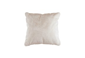 Heaven Fluffy Kussen – Luxe Hoogpolig Sierkussen - Beige
