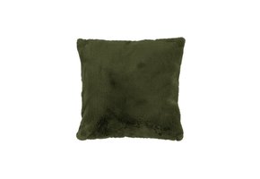 Heaven Fluffy Kussen – Luxe Hoogpolig Sierkussen - Groen
