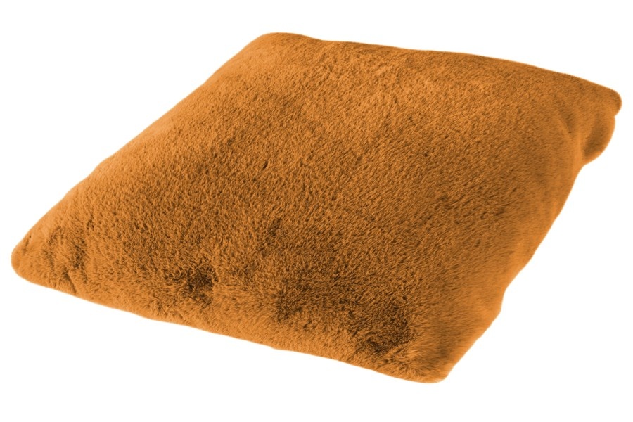 Heaven Fluffy Kussen – Luxe Hoogpolig Sierkussen - Geel Goud