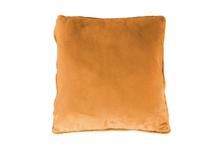Heaven Fluffy Kussen – Luxe Hoogpolig Sierkussen - Geel Goud