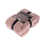 Tapijtenloods Heaven Vacht Plaid - Fluffy Deken - Hoogpolig - Soft Touch Effen - Roze