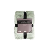 Tapijtenloods Heaven Vacht Plaid - Fluffy Deken - Hoogpolig - Soft Touch Effen - Pastel Groen