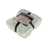 Tapijtenloods Heaven Vacht Plaid - Fluffy Deken - Hoogpolig - Soft Touch Effen - Pastel Groen