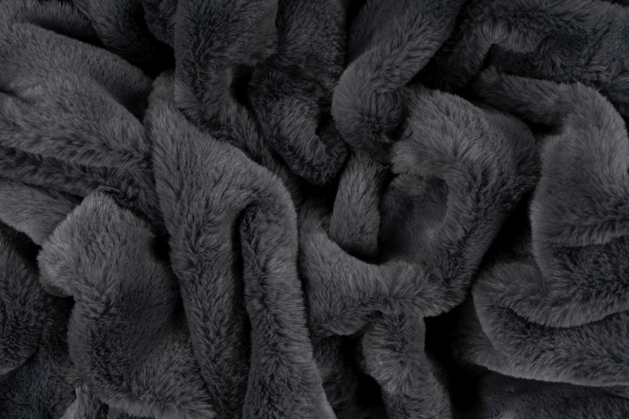 Tapijtenloods Heaven Vacht Deken Hoogpolig Soft Touch Antraciet