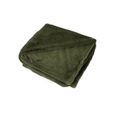 Tapijtenloods Heaven Vacht Plaid - Fluffy Deken - Hoogpolig - Soft Touch Effen - Groen