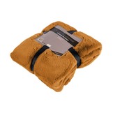 Tapijtenloods Heaven Vacht Plaid - Fluffy Deken - Hoogpolig - Soft Touch Effen - Geel