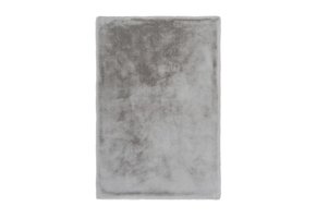 Heaven Fluffy Soft - Vloerkleed Hoogpolig - Effen Tapijt - Zilver