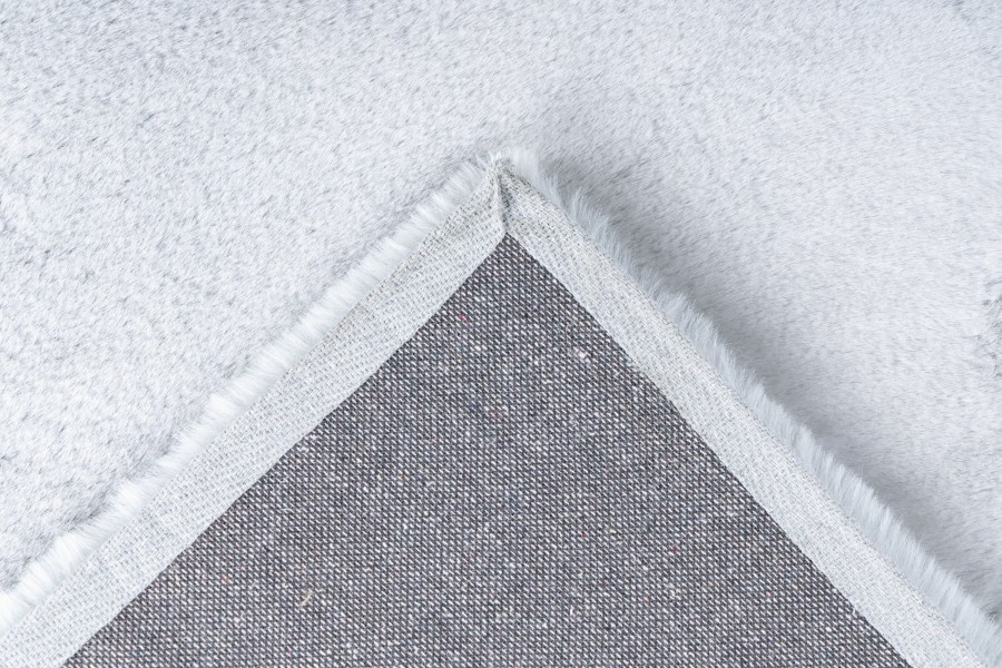 Heaven Soft Fluffy Hoogpolig Vloerkleed Zilver