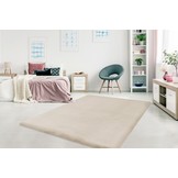 Heaven Fluffy Soft - Vloerkleed Hoogpolig - Effen Tapijt - Creme
