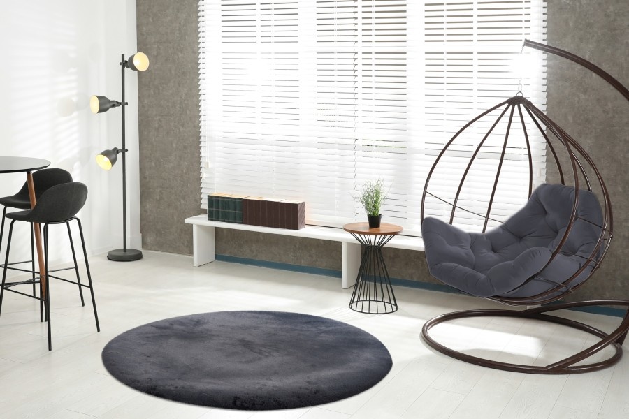 Tapijtenloods Heaven Vacht Vloerkleed Hoogpolig Soft Touch Antraciet