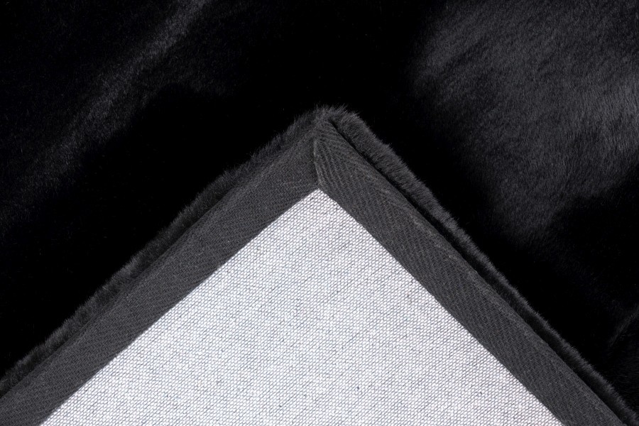 Heaven Soft Fluffy Hoogpolig Vloerkleed Zwart