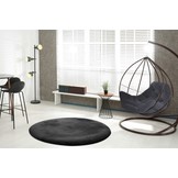 Heaven Soft Fluffy Hoogpolig Vloerkleed Zwart