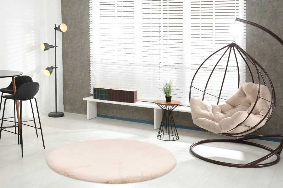 Tapijtenloods Heaven Vacht Vloerkleed Hoogpolig Soft Touch Beige