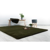 Heaven Soft Fluffy Hoogpolig Vloerkleed Groen