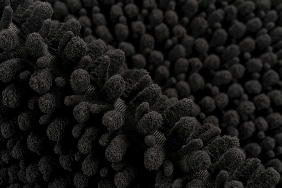 Badmat Fluffy XL - Zwart