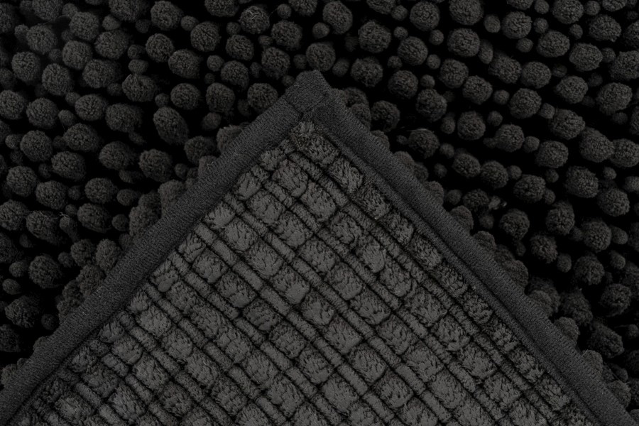 Badmat Fluffy XL - Zwart