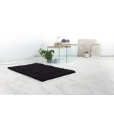 Tapijtenloods Fluffy - Badmat Hoogpolig - Soft Touch - Zwart
