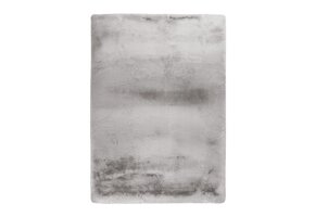 Ethernity Luxe Fluffy Soft - Vloerkleed Hoogpolig - Effen Tapijt - Zilver Grijs