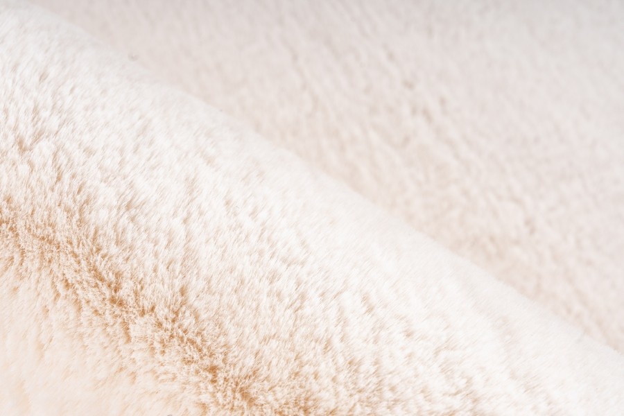 Ethernity Luxe Soft Fluffy Hoogpolig Vloerkleed Crème