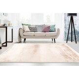 Ethernity Luxe Soft Fluffy Hoogpolig Vloerkleed Crème