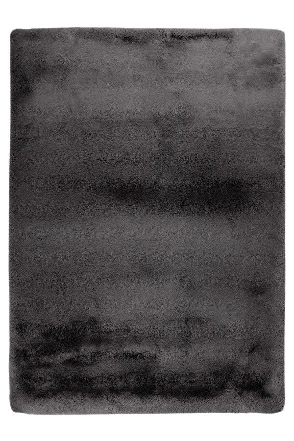 Ethernity Luxe Fluffy Soft - Vloerkleed Hoogpolig - Effen Tapijt - Antraciet