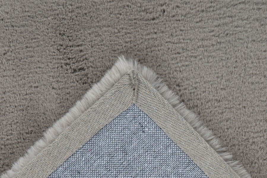 Fluffy Vloerkleed Emotion | Hoogpolig | Zacht | 100% Polyester | Woonkamer/Slaapkamer | Taupe
