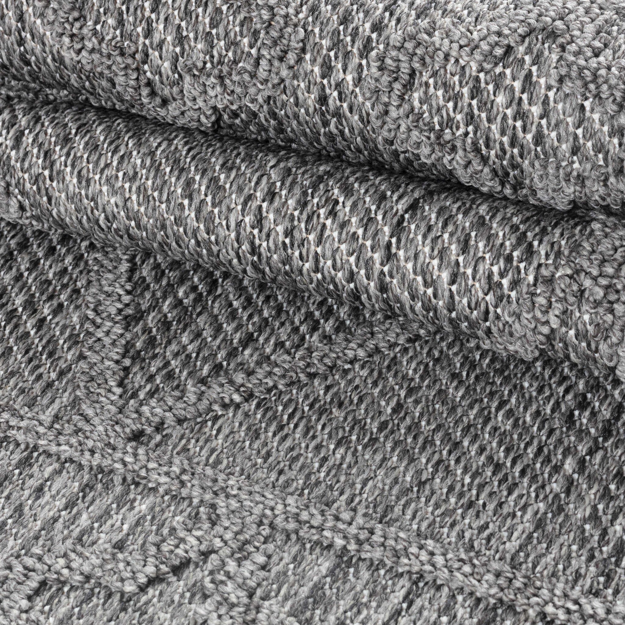 Natur Lucia Buitenkleed Sisal Laagpolig Indoor en Outdoor Grijs